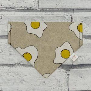 FRIED EGGS EGCELLENT DOG BANDANA CAT BANDANA