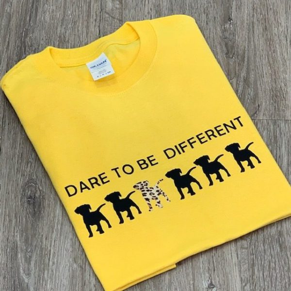 dare to be different dog t shirt