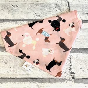 FANCY DOGS POODLE SAUSAGE DOG DOG BANDANA