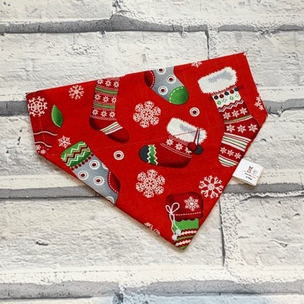 Christmas Xmas Festive Pet Cat Dog Bandanas Bandannas