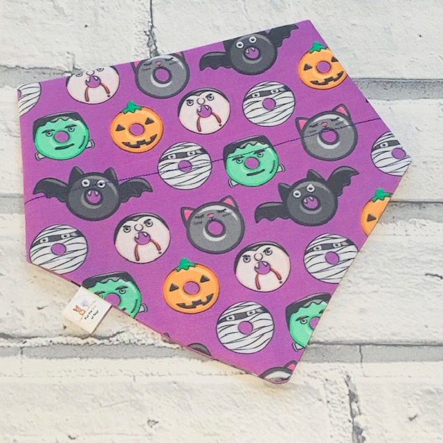 Spooky Donuts Dog Bandanas